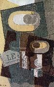 Juan Gris Dice painting